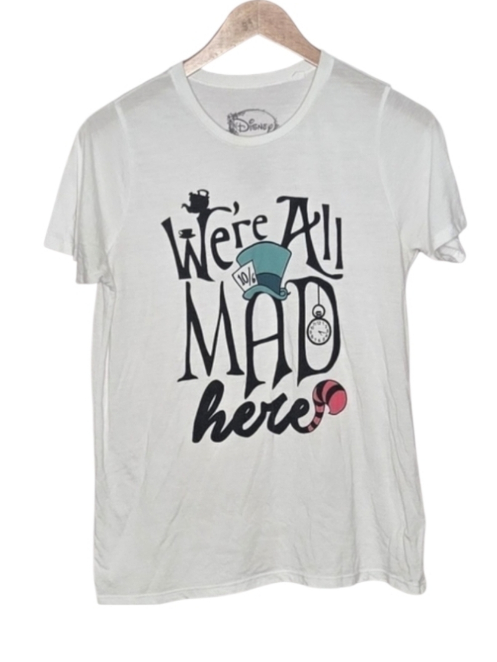 Disney We're All Mad Here Tee